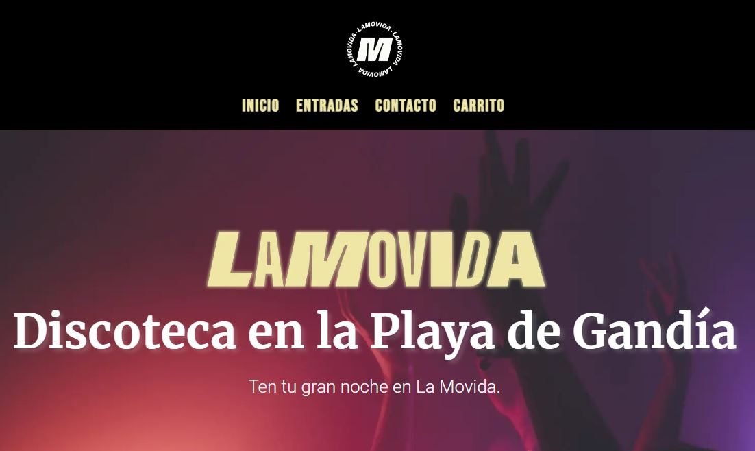 proyecto de web y tienda online de la movida